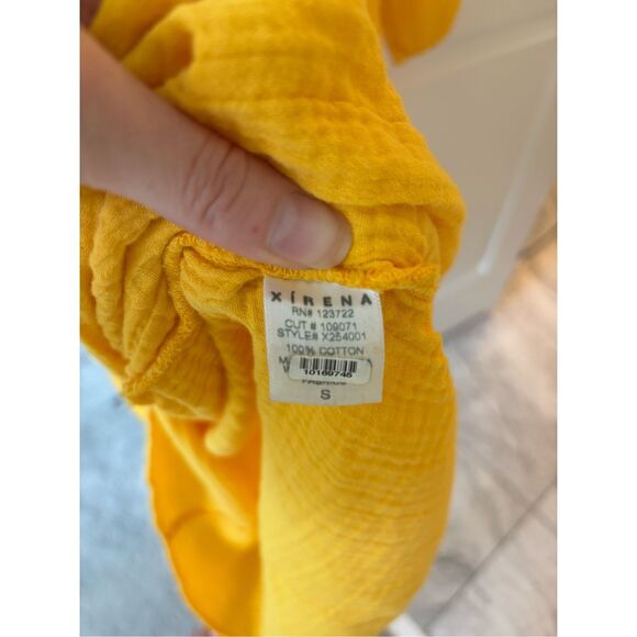 Xirena long sleeve cotton gauze midi dress, $325 Sm - Picture 6 of 8